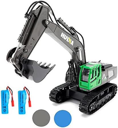 最愛 NA HUI TOYS ブラック ショベルカー 1593 トイラジコン